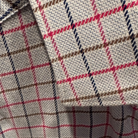 Men’s Tattersall Dress Shirt, Size 16 32/33 - Picture 4 of 8